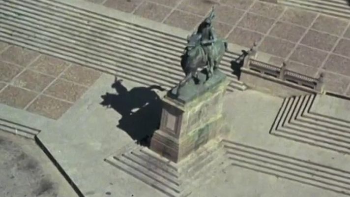 A vista de pájaro - Cáceres