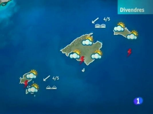 Informatiu Balear - El temps a les Illes Balears - 29/08/13
