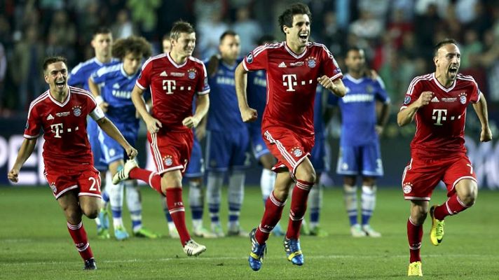 Champions League - El Bayern de Múnich conquista la Supercopa en la tanda de penaltis