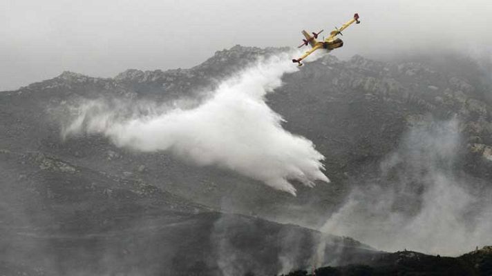 Telediario 1 - Incendios