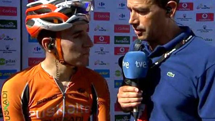 Vuelta ciclista a España - Igor Antón: "Uno solo contra el pelotón es difícil"