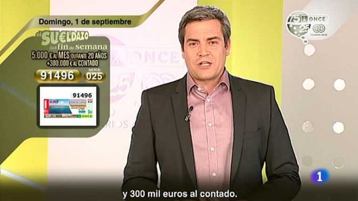 Sorteos ONCE - Sorteo ONCE - 01/09/13