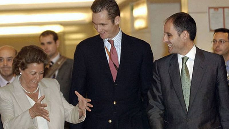 La Fiscalía Anticorrupción pide que se impute por el caso Nóos a Rita Barberá y a Francisco Camps