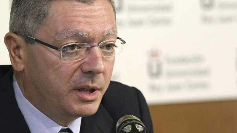 El ministro de Justicia anuncia que estará lista la nueva ley del aborto en octubre