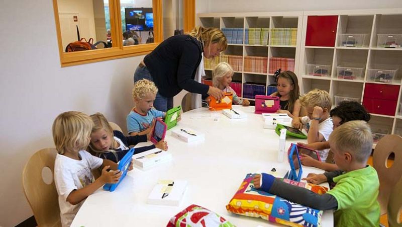 Vuelta al colegio de los mas pequeños
