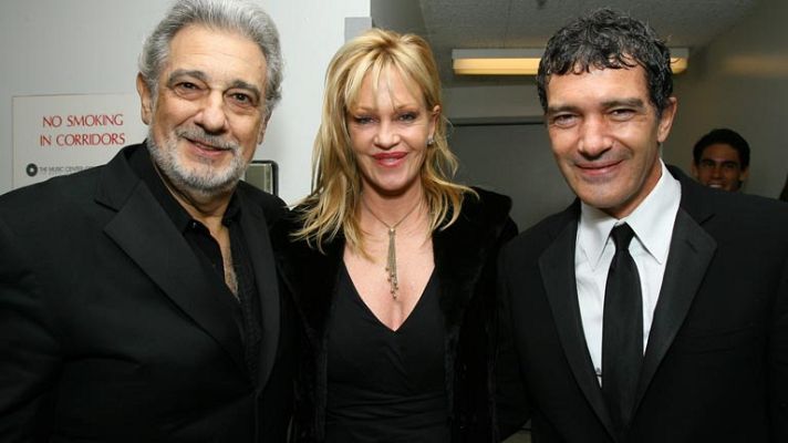 Telediario 1 - Plácido Domingo y Antonio Banderas apoyarán la presentación de Madrid 2020