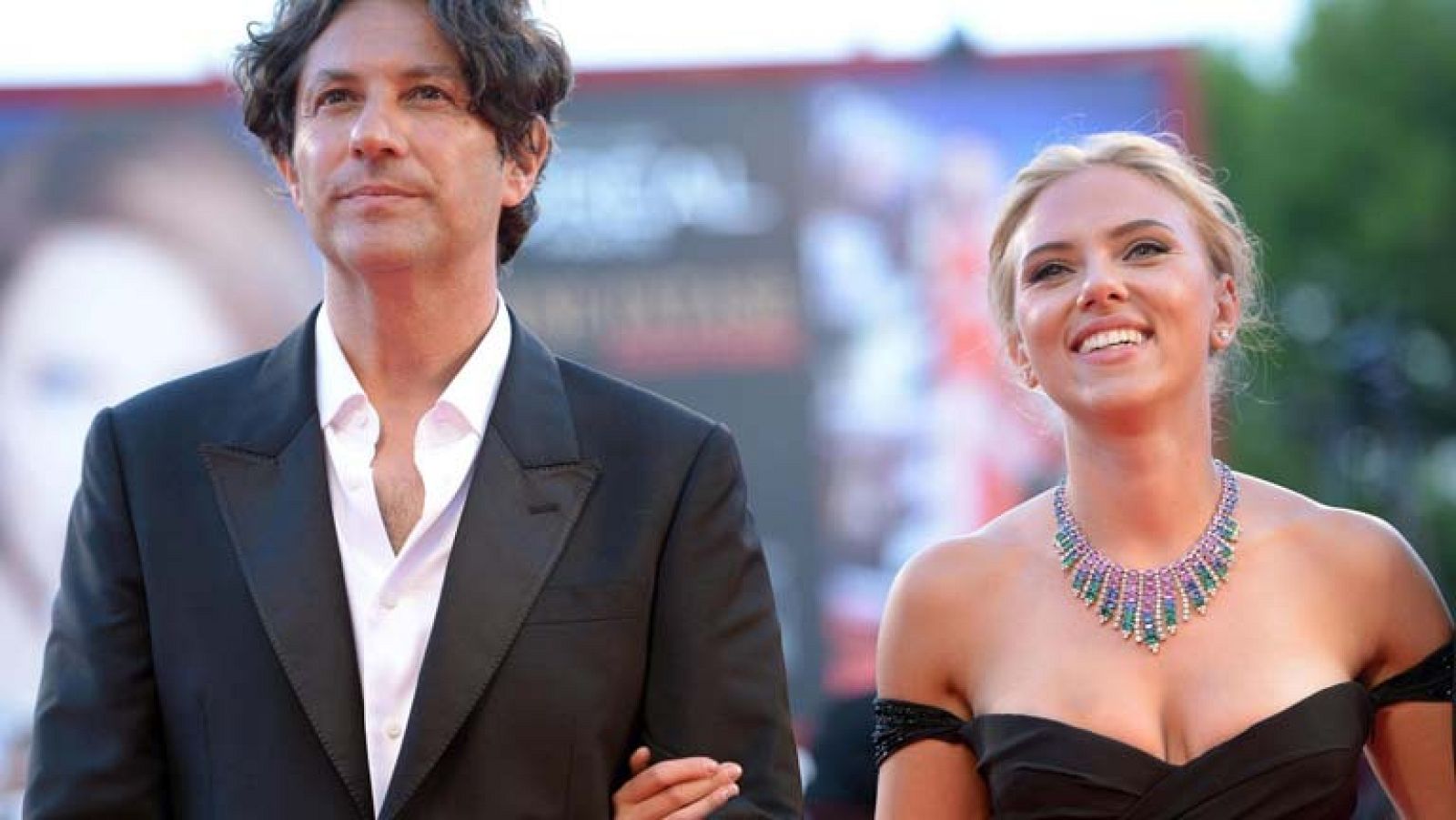 Scarlett Johansson presenta en La Mostra su nueva película "Under the skin"