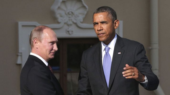 Telediario 1 - En el G-20 se hablará de Siria