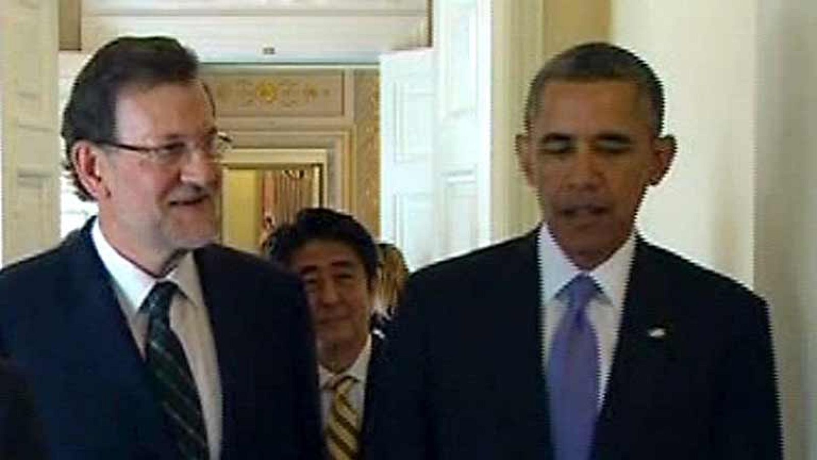 Obama se compromete con Rajoy a cerrar un encuentro en Washington