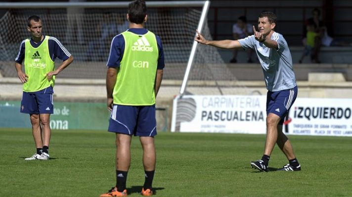 Telediario 1 - Javi Gracia llega a Osasuna para dar al equipo un "empujón anímico"
