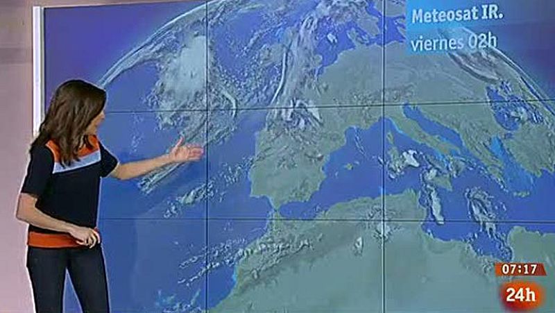 Bajan las temperaturas y llueve en la mitad norte - El tiempo | Ver