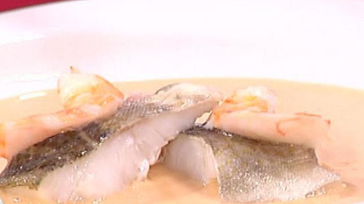 RTVE Cocina - Bacalao con crema de mejillones