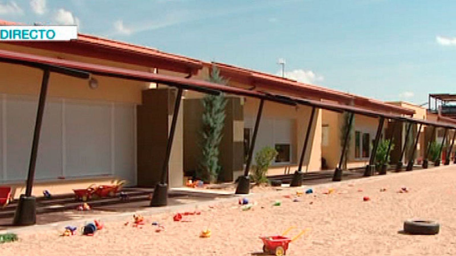 España Directo- Denuncia que los barracones de un colegio de Parla no son habitables