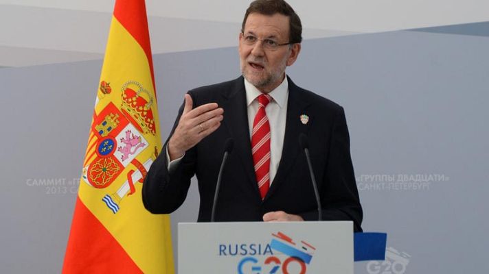 Telediario 1 - Rajoy: "Madrid 2020 es la mejor"