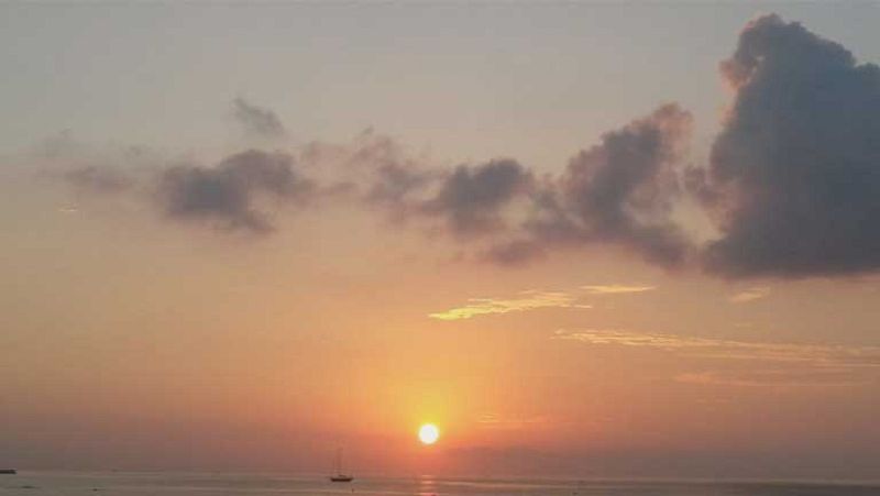 Cielo muy nuboso en el norte