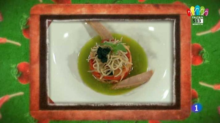 Cocina con Sergio - Ensalada templada de gulas