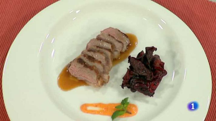 Cocina con Sergio - Lomo de ternasco con salsa de romer