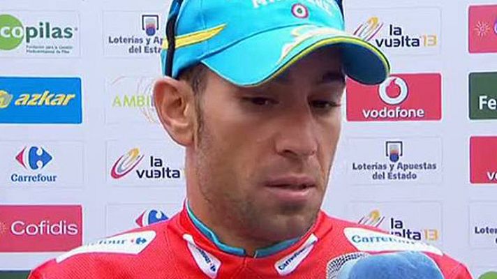 Vuelta ciclista a España - Nibali: "Ha sido una locura de etapa"