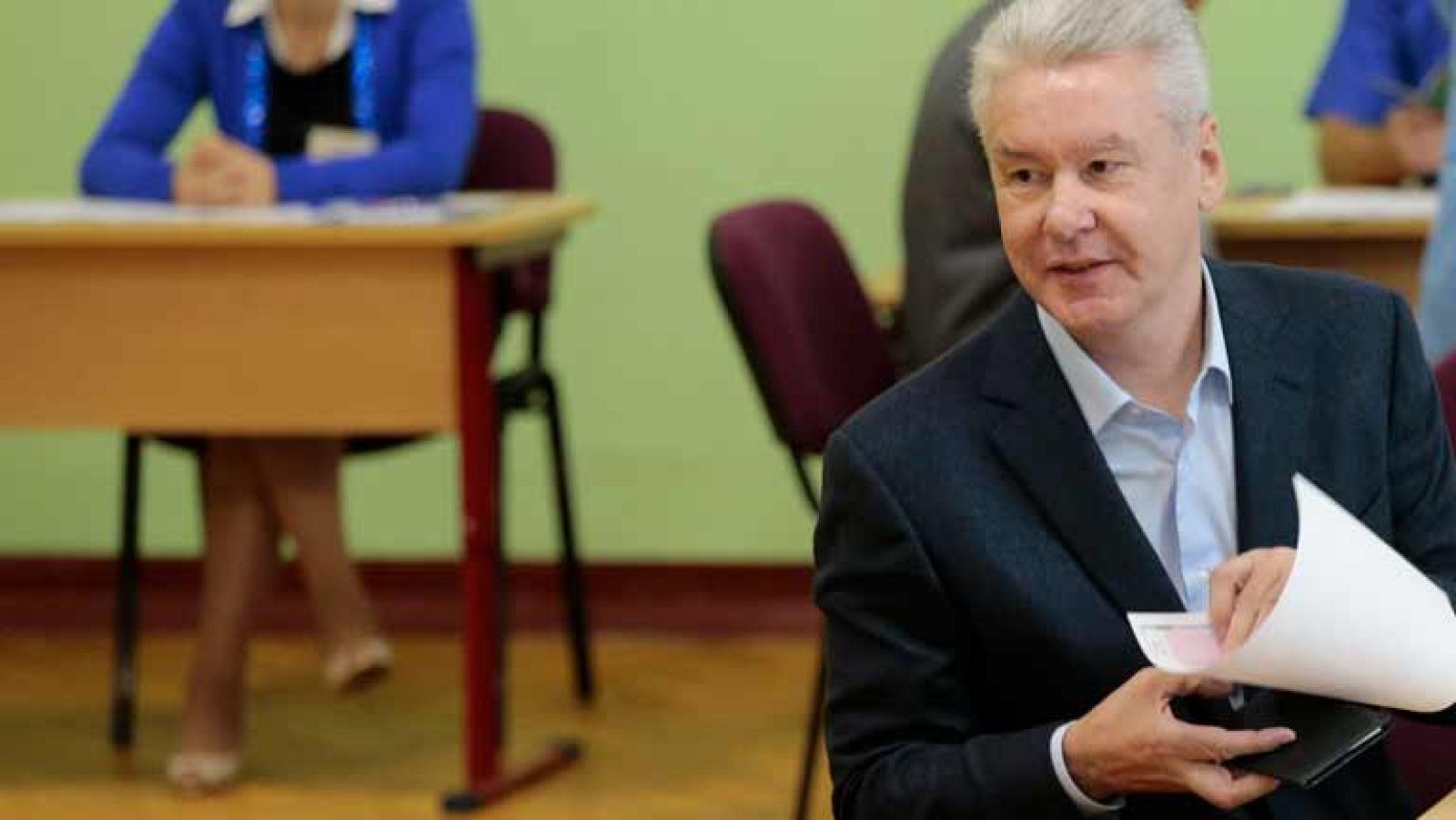 El candidato del partido de Putin gana las elecciones en Moscú