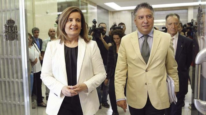 Telediario 1 - Declaraciones Tomás Burgos