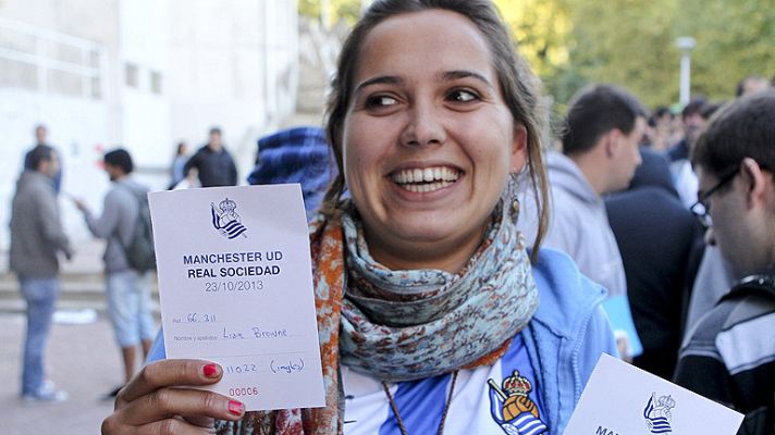 Telediario 1 - Todo por una entrada en Anoeta