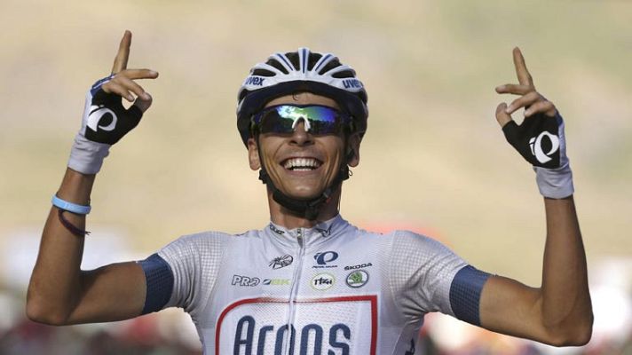 Vuelta ciclista a España - El francés Barguil hace doblete y Nibali sigue de líder tras un susto