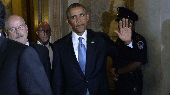 Telediario 1 - Reino Unido, EE.UU. y Francia ultiman una resolución conjunta en la ONU sobre Siria