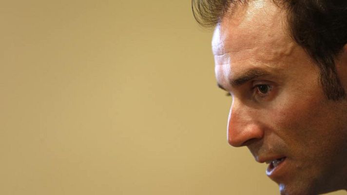 Telediario 1 - Valverde: "El descanso es muy importante y Nibali voló en helicóptero"