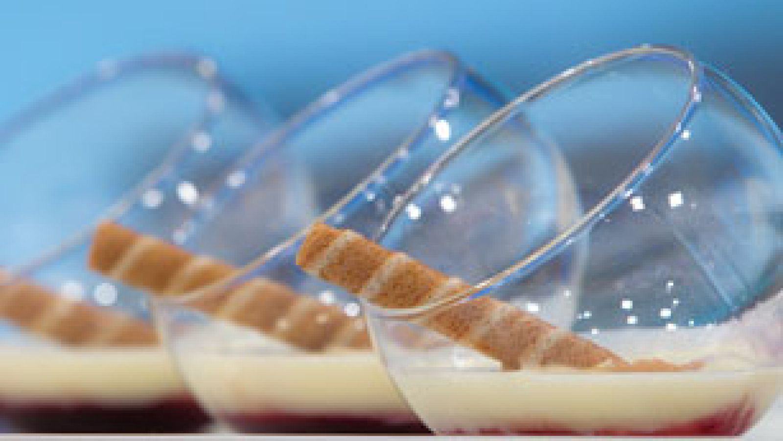 Chupitos de chocolate blanco