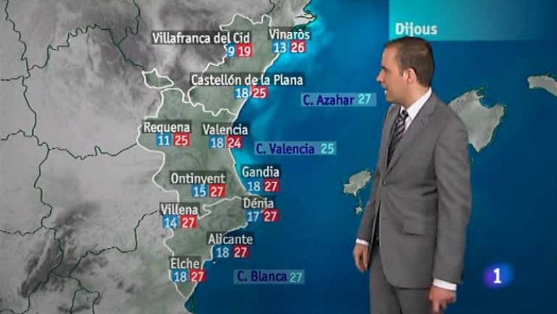 El tiempo en la Comunidad Valenciana - 11/09/13 - Ver ahora