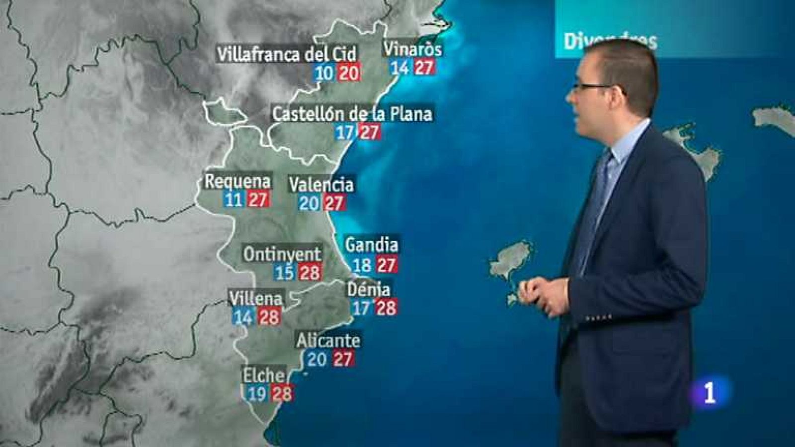 El tiempo en la Comunidad Valenciana - 12/09/13 - Ver ahora