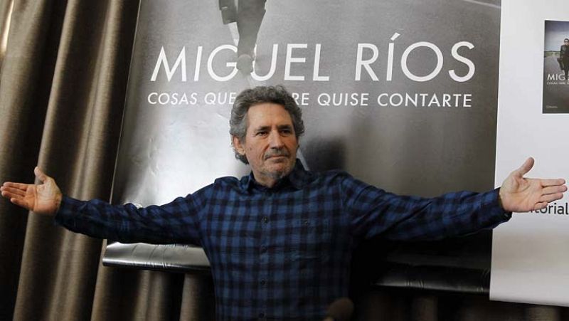 Miguel Ríos presenta su primer libro