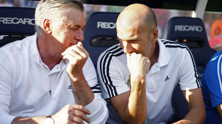 Telediario 1 - Zidane: "Di María pelea, Özil prefirió marcharse"