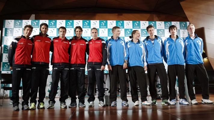 Telediario 1 - Todo listo para que arranque la lucha por la permanencia en la Davis