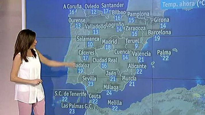 El tiempo - Fuertes lluvias en Canarias y el Estrecho y ligera subida de temperaturas en el norte peninsular