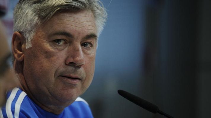 Telediario 1 - Ancelotti: "Bale va a jugar este sábado y Casillas será el portero en Champions"