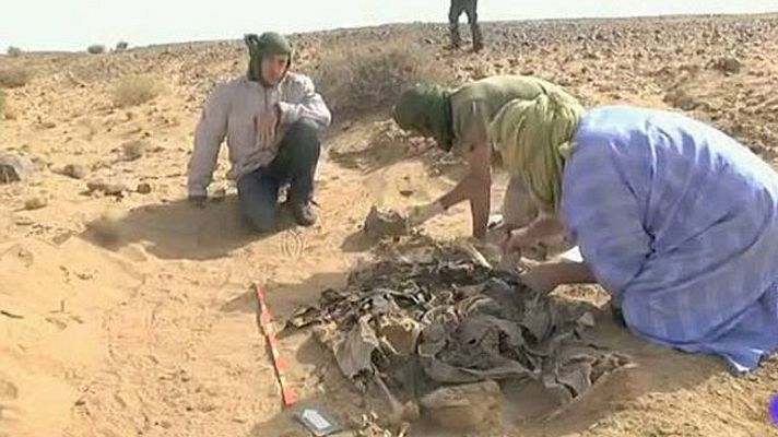 Telediario 1 - Piden responsabilidades a Rabat y Madrid tras hallar fosa común con saharauis