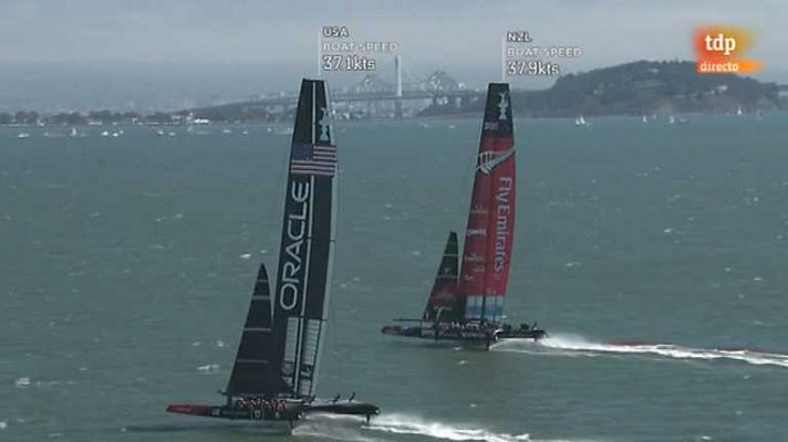 Vela - Copa América: regata 9