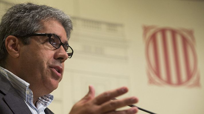 Telediario 1 - La Generalitat responde a Rajoy