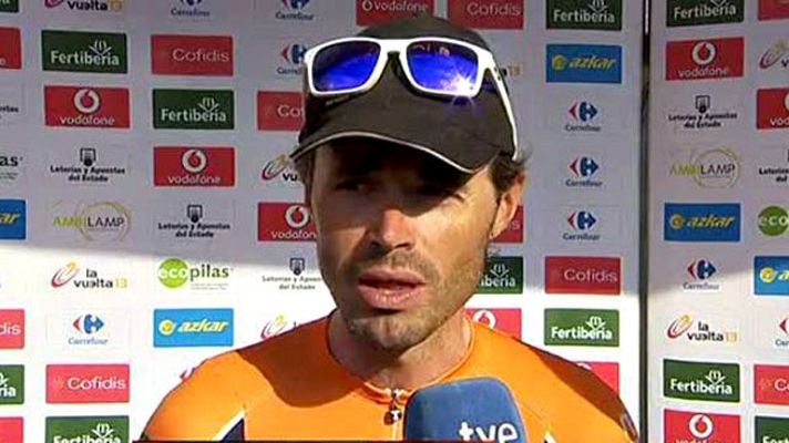 Vuelta ciclista a España - Samuel Sánchez: "Se me ha escapado alguna lágrima"