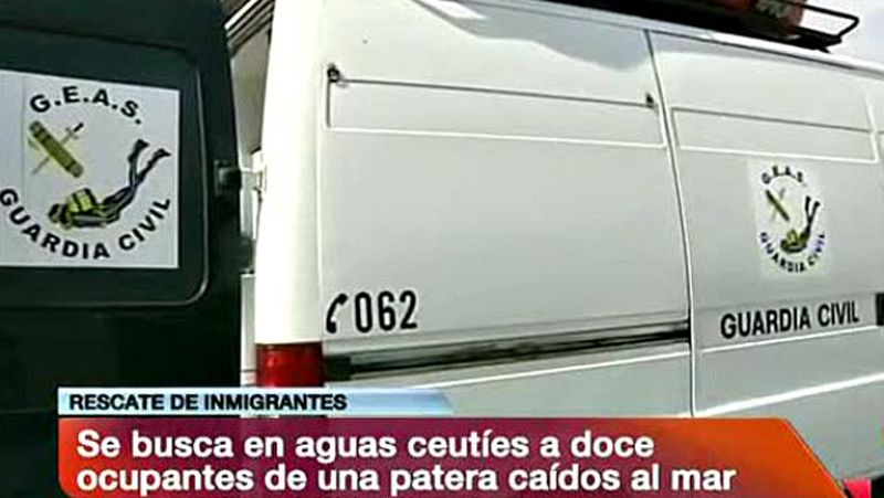 Rescatados 144 inmigrantes de siete pateras y se busca a doce desaparecidos en aguas de Ceuta - Informativo 24h | Ver
