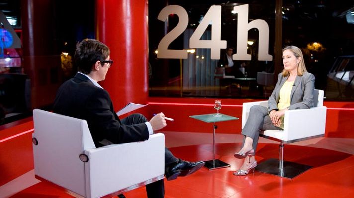 La noche en 24h - Ana Pastor asegura que el Gobierno planteará na reglamentación común para sujetar el equipaje en los trenes