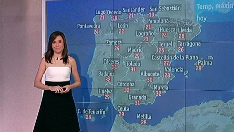 Bajan las temperaturas diurnas