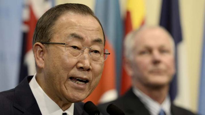 Telediario 1 - Efectos del gas sarín