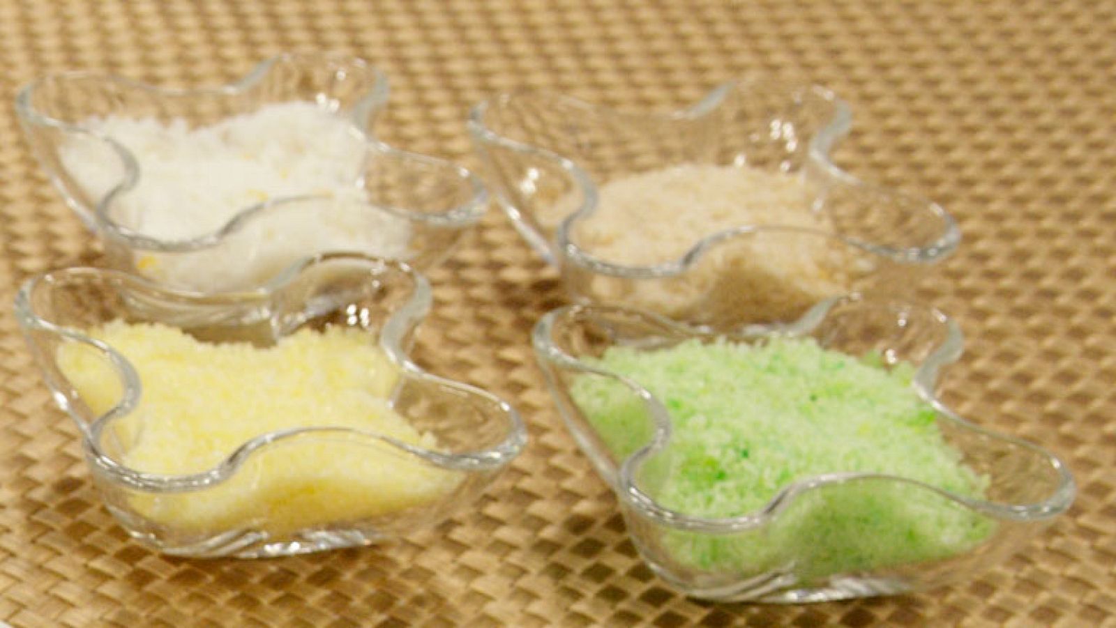 Sal y azúcar aromatizados