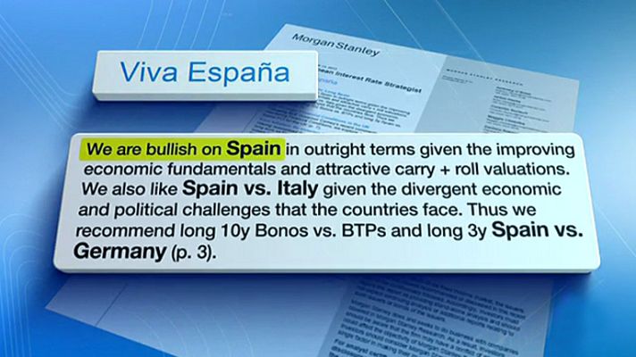 Telediario 1 - Informe Morgan Stanley