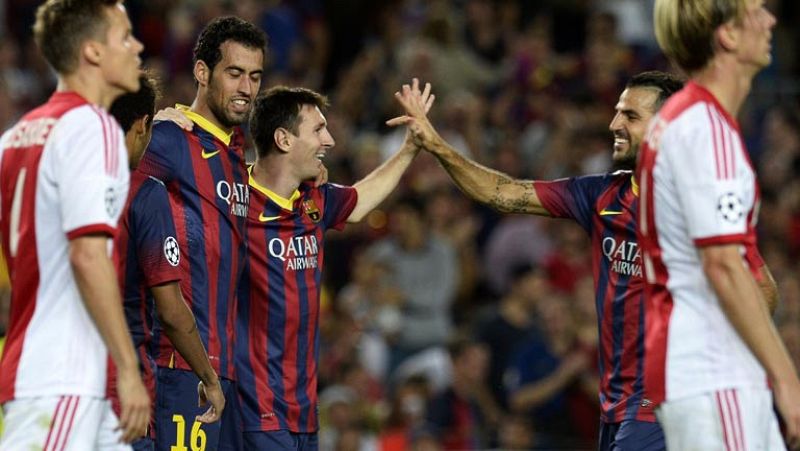Messi se va del partido con un ''hat-trick' (4-0) | Ver