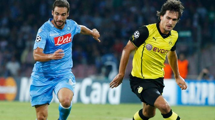 Champions League - Nápoles 2-1 B. Dortmund
