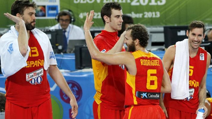 Telediario 1 - España - Francia, un clásico en el Eurobasket