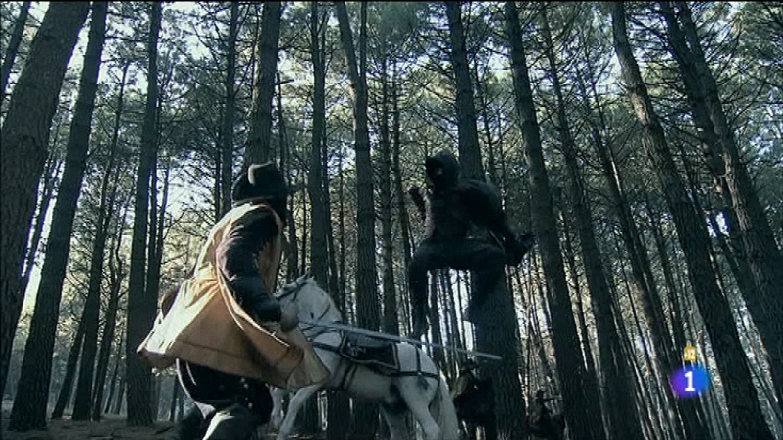 Águila Roja - Águila Roja salva a Sátur en la matanza a los Desahuciados